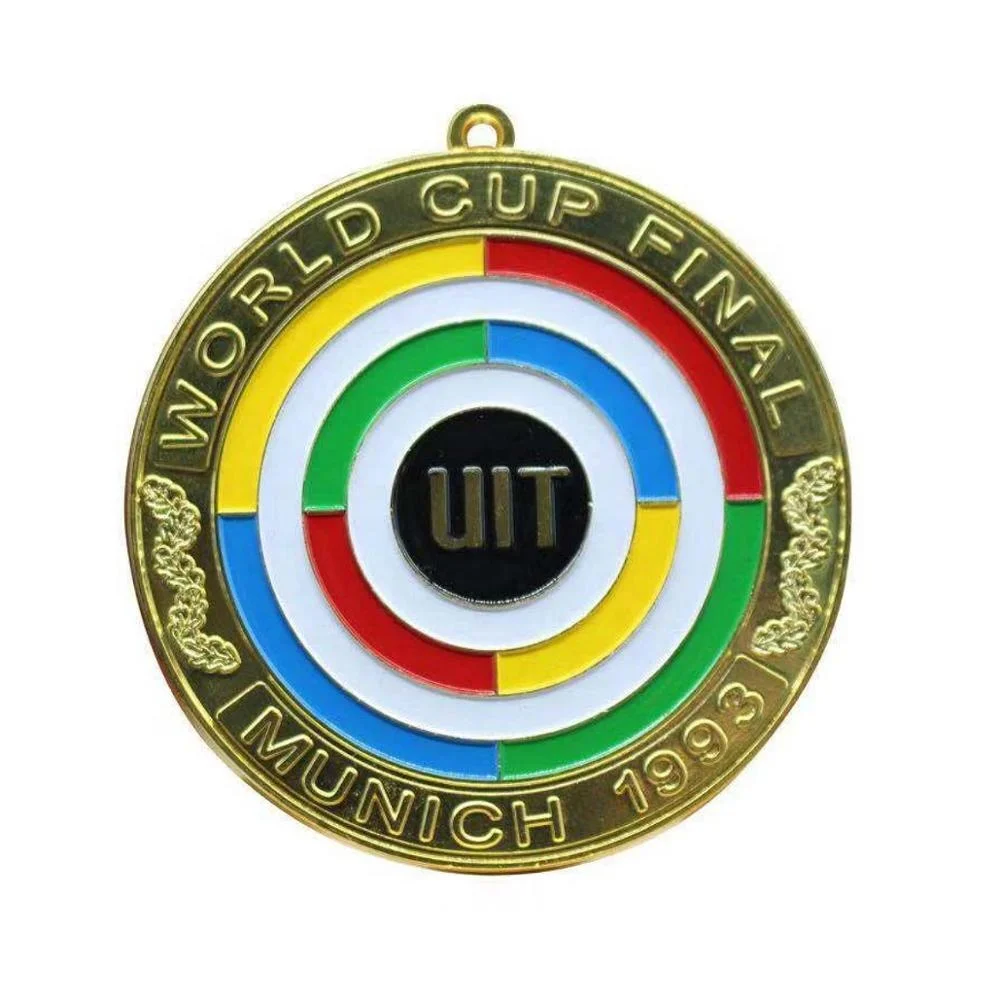 Custom Gold Metal Award Medals for Shooting World Cup