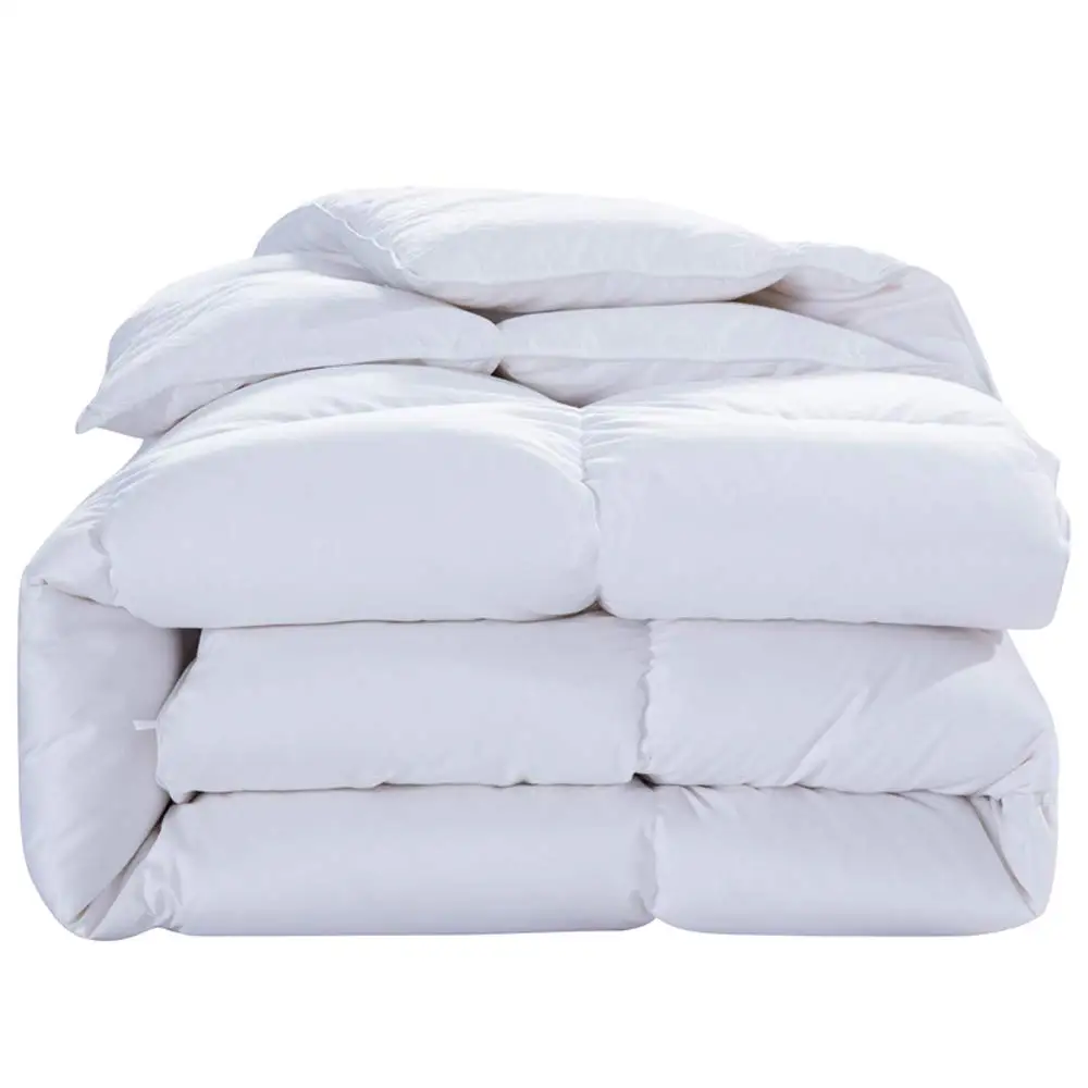 China Supplier Hotel 100% Cotton Bedding Comforter quilt Luxury Bedroom  Down Duvet