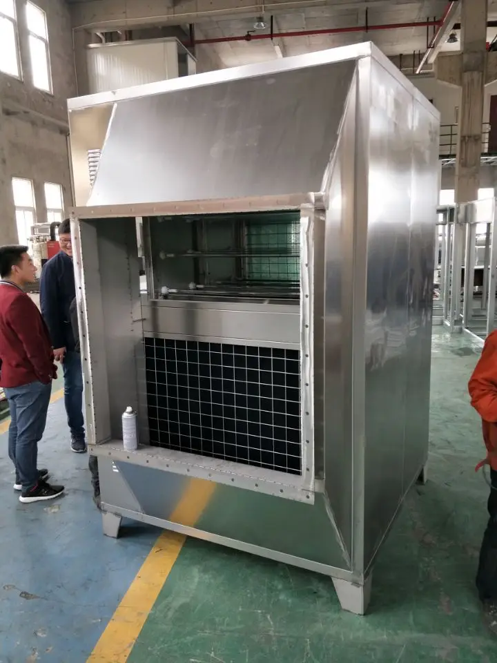 Strong Deodorization Capability and Noiseless UV Photocatalytic Oxidation Industrial Exhaust  Gas Purification Equipment