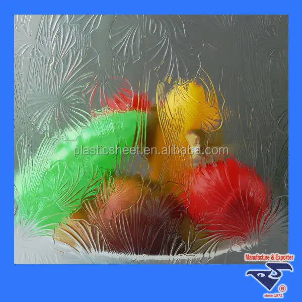 Patterned Polystyrene Plexiglass Plastic Sheet for Shower Enclosure