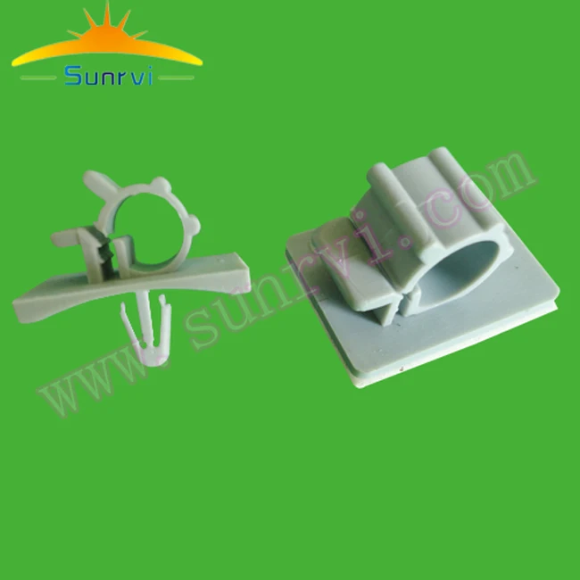Locking Releasable Wire Clips - Adhesive-Back Mount TS-0910