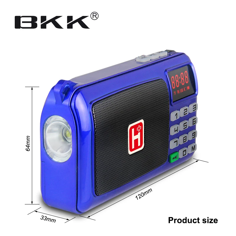 Multimedia Pocket FM Radio Speaker with fm radio (B820S)