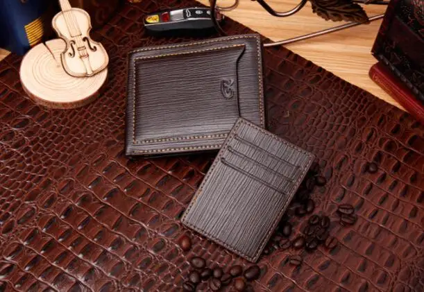 Pidengbao MW1106 2018 Creative Model Inserting Card Guangzhou Leather Man Fold Wallet