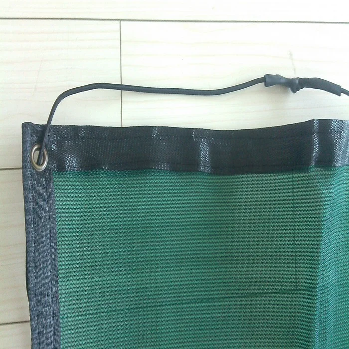 Green HDPE fine mesh Trailer Cargo Security Net