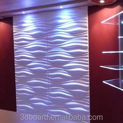  Элегантные экологически чистые настенные панели 3D современные из искусственного бетона