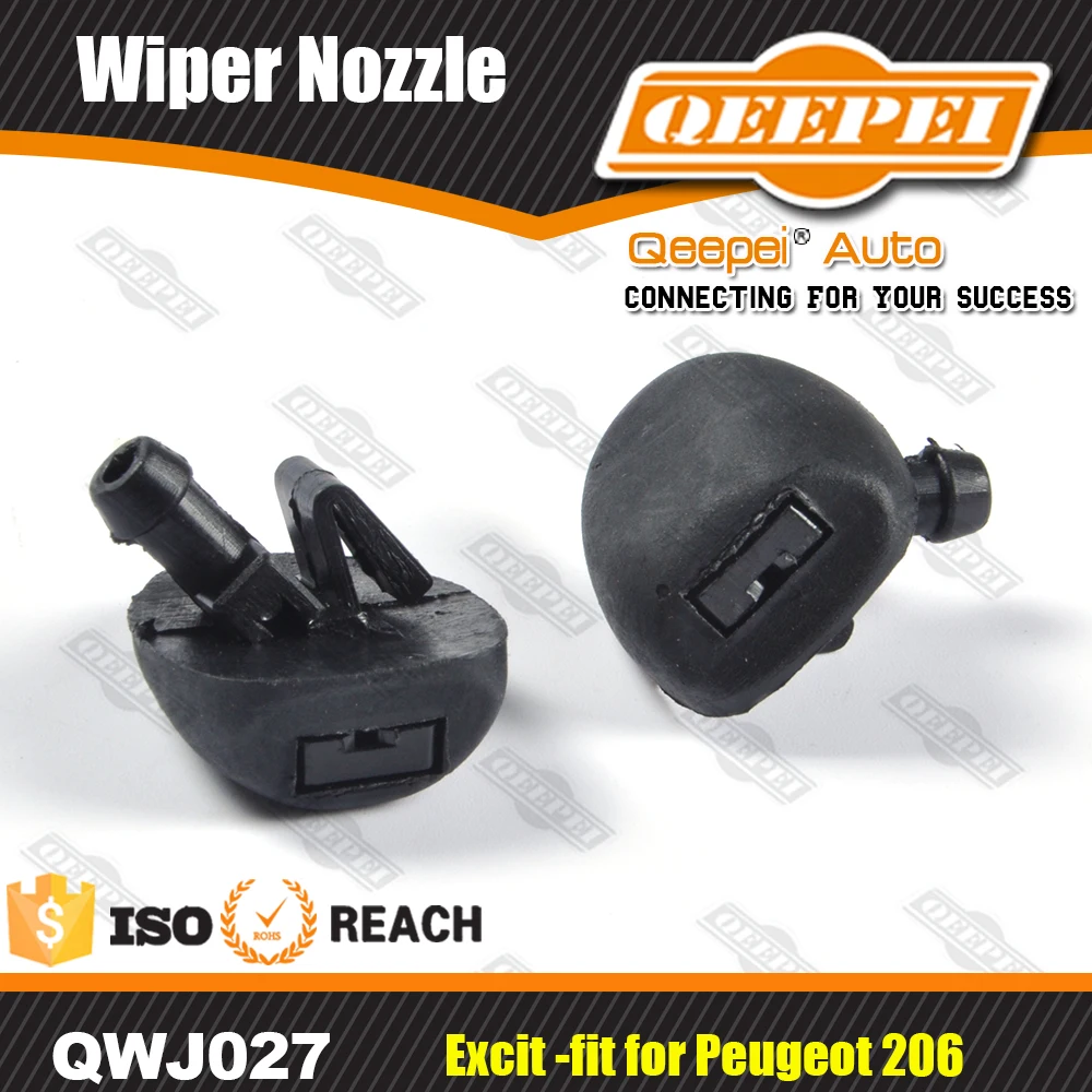 Автомобильные запасные части стеклоомывателя Сопла Форсунки для Peugeot 206