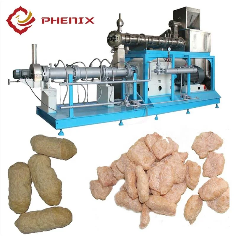 Soya Bean Protein Nuggets Food Process Machine from Phenix Machinery