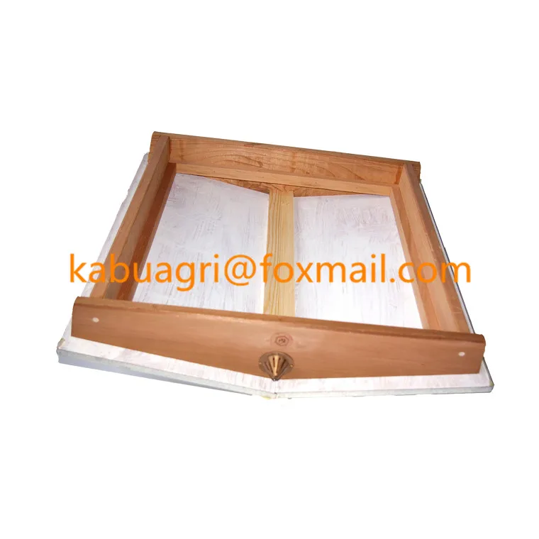 wholesale Western Red Cedar National beehive gable roof beehive lid cedar