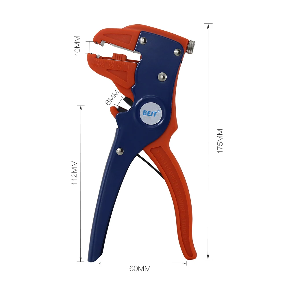 BST-318 Stripping pliers Cable wire Stripping, Cutting and Crimping Pliers