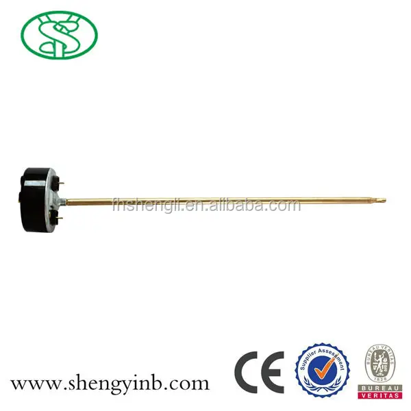 thermostat for electric water heater heating elements