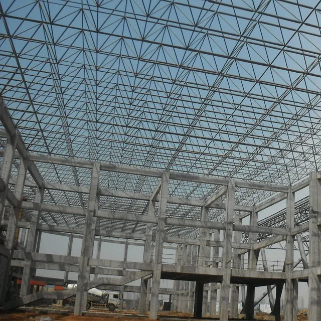 Конструкция для строительства, конструкция стального каркаса, дизайн складского склада