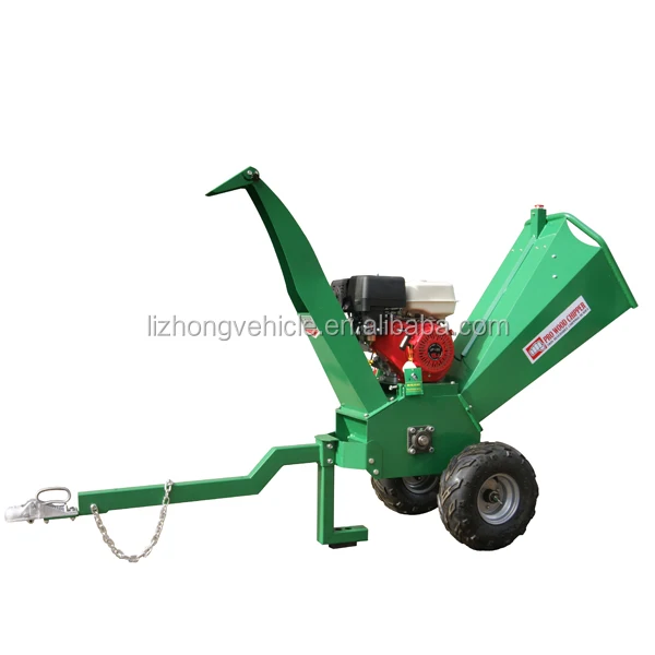 
New design 4inch 15hp portable wood chipper diesel,powerful wood shredder,professional wood chipper 