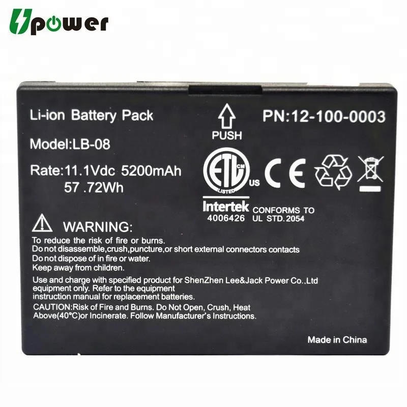 LB-08 11.1V 5200mAh li-ion Battery Pack BIOLIGHT A5 A6 A8 Q3 V6 Medical replacement Battery 12-100-0003