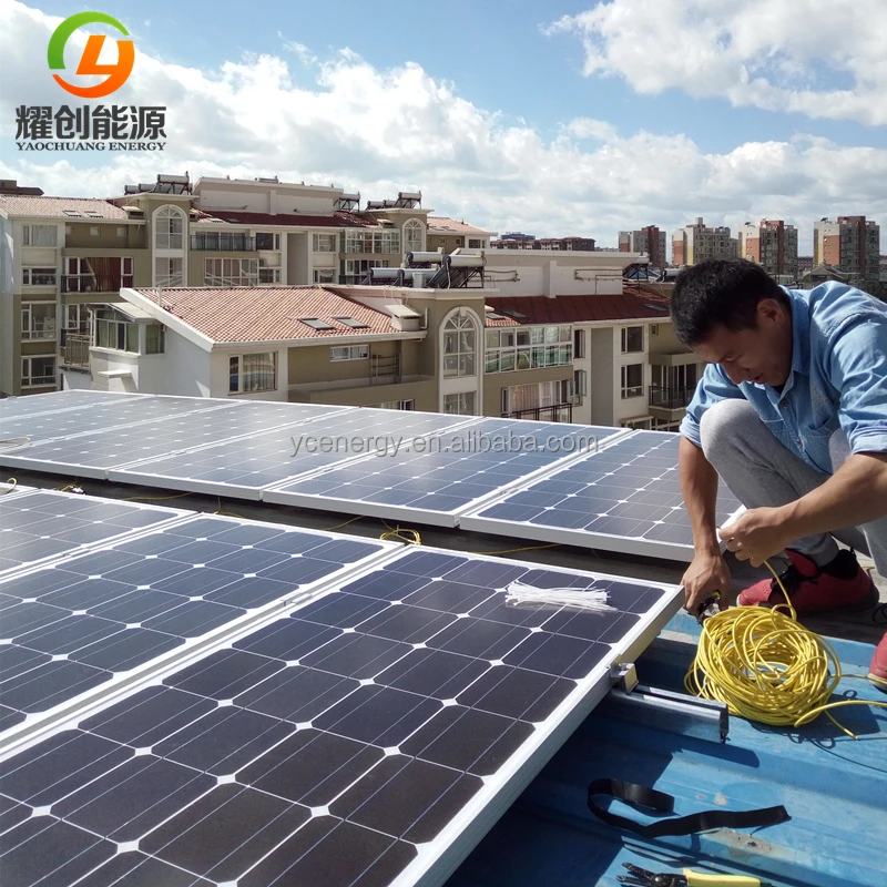Конкурентоспособная цена 3 кВт фотоэлектрическая солнечная энергетическая система Солнечная энергосистема для домашнего