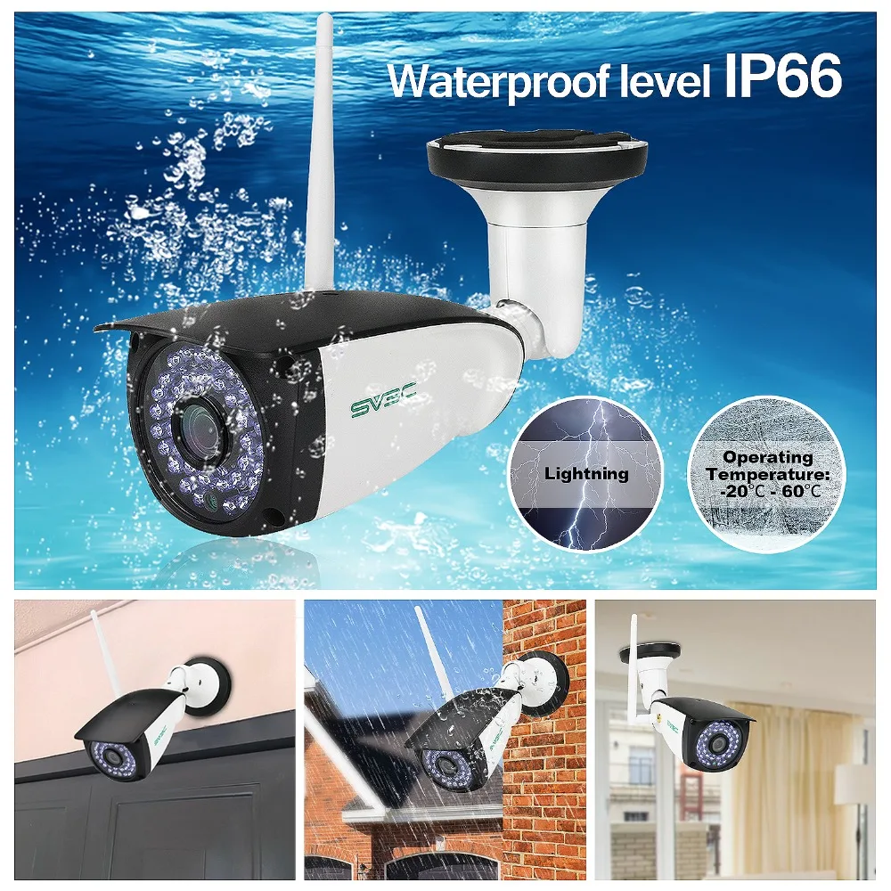 HD 1080P IP Camera Wireless Network CCTV Surveillance System For Home