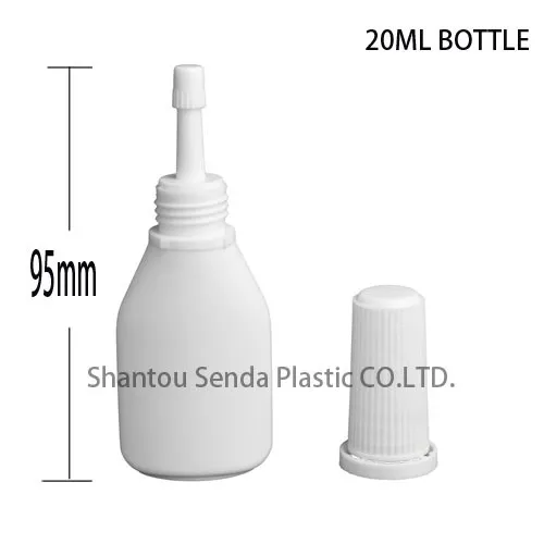 squeeze plastic bottle with child proof cap,spray throat bottle with nozzle, small spray medicine powder bottle
