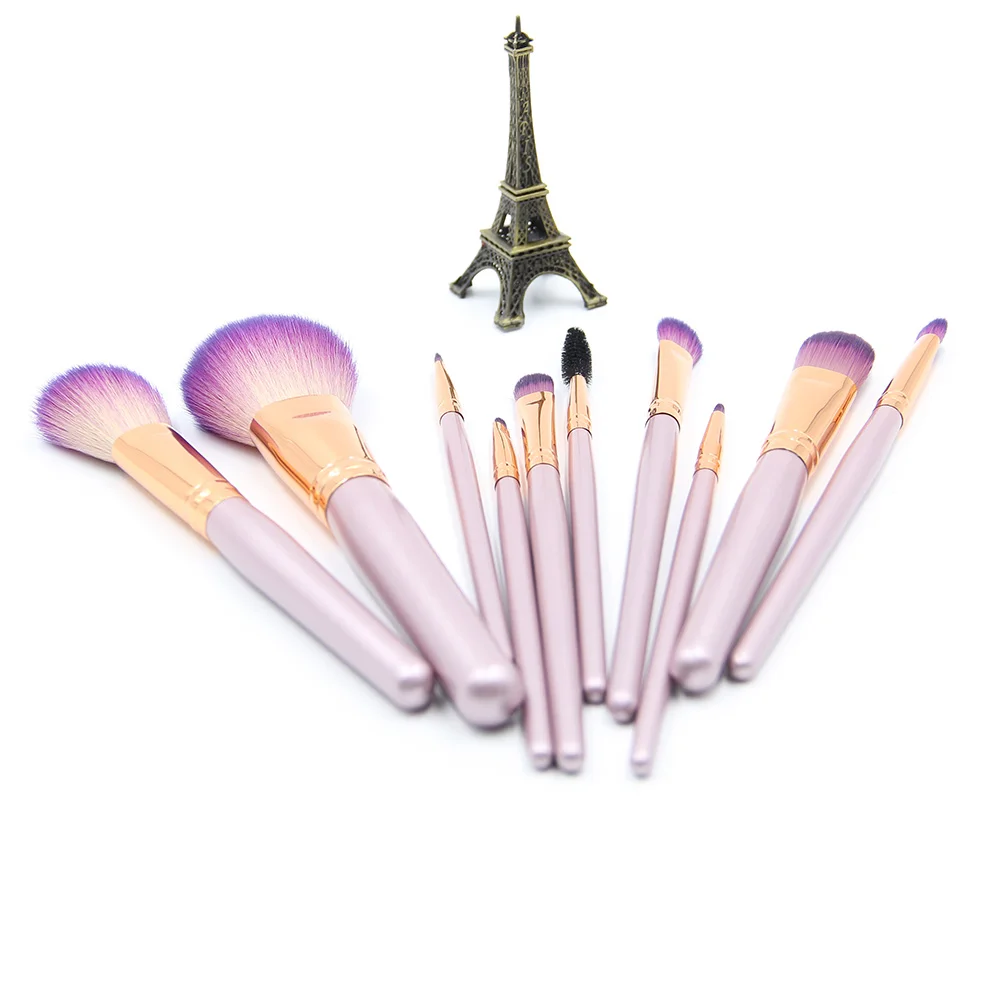 
Nylon Hair Top Makeups/Make Up Bamboo Handle Sets 10 Pcs Makeup Brush Set make up brush cleaner mascara brushes 
