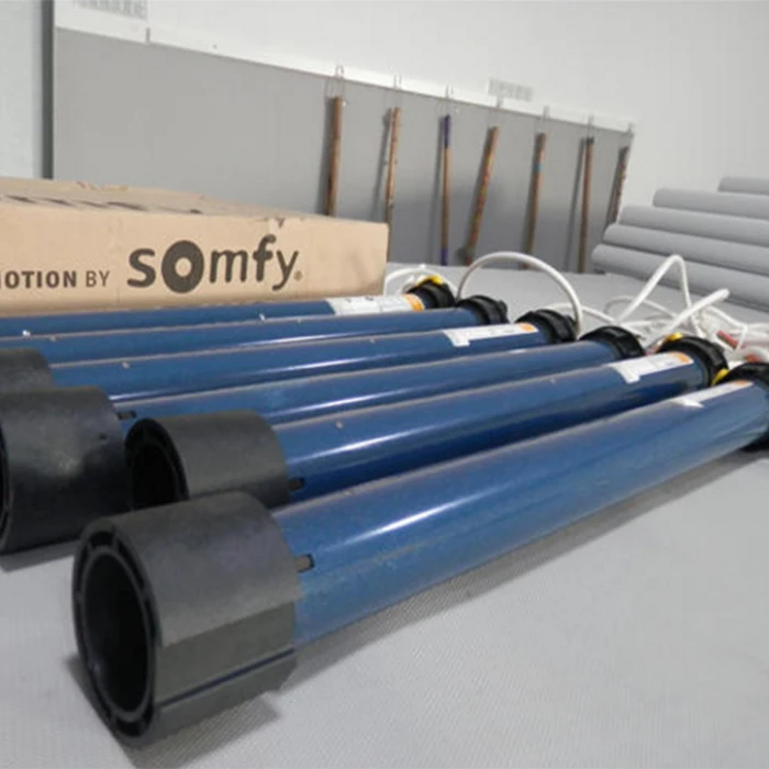 China Supplier Somfy Tubular Motor Electric Roller Blind Motor For Roller Blind Blackout Sunscreen Motorised Window Blinds Motor
