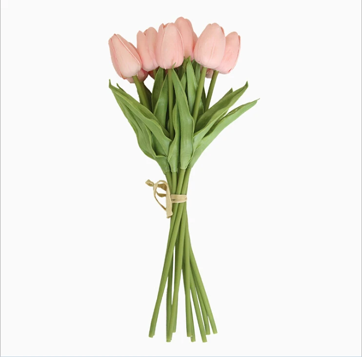 S-172 PU Tulips Artificial Flowers Real touch Artificial Flower Bouquet Artificial Flower Decoration