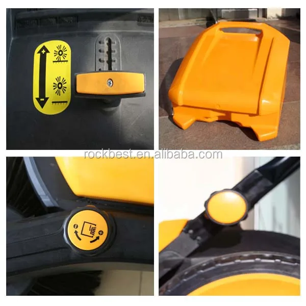 hand push floor sweeper manual