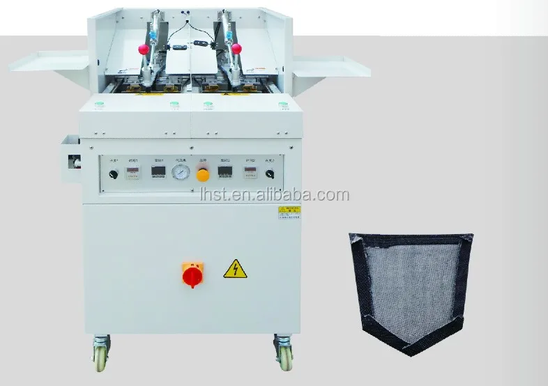Factory used clothing Automatic pocket creasing machine for jeans