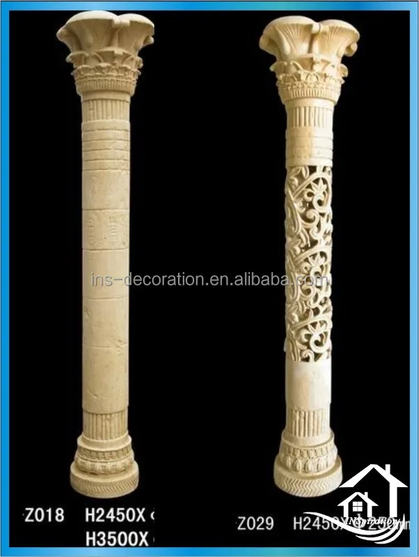 
Roman interior decoration pillar 