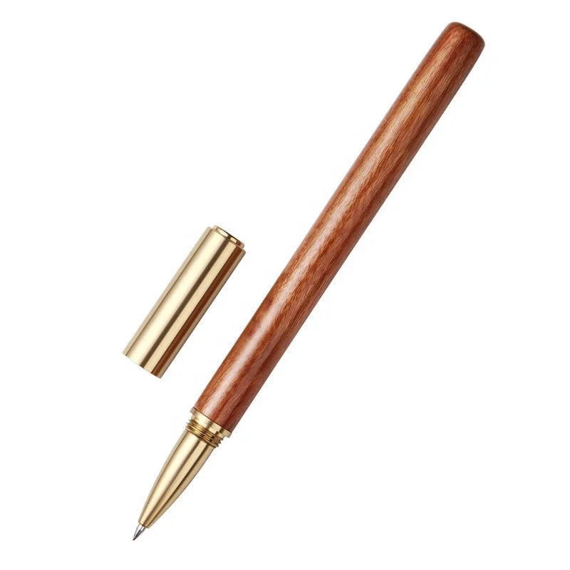 wood ballpoint pen for office supplies,0.5mm