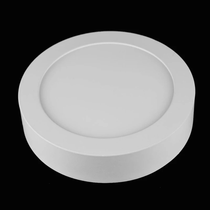 6Вт 12Вт 18Вт AC85-265V круглая квадратная поверхностного монтажа 12 ватт led панель света