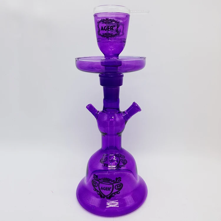 Hot new products colored glass hookah