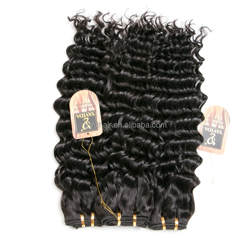 Yavida Wholesale weaving remy indian human hair import 2017 Best Selling Products deep curly hair on Alibaba
