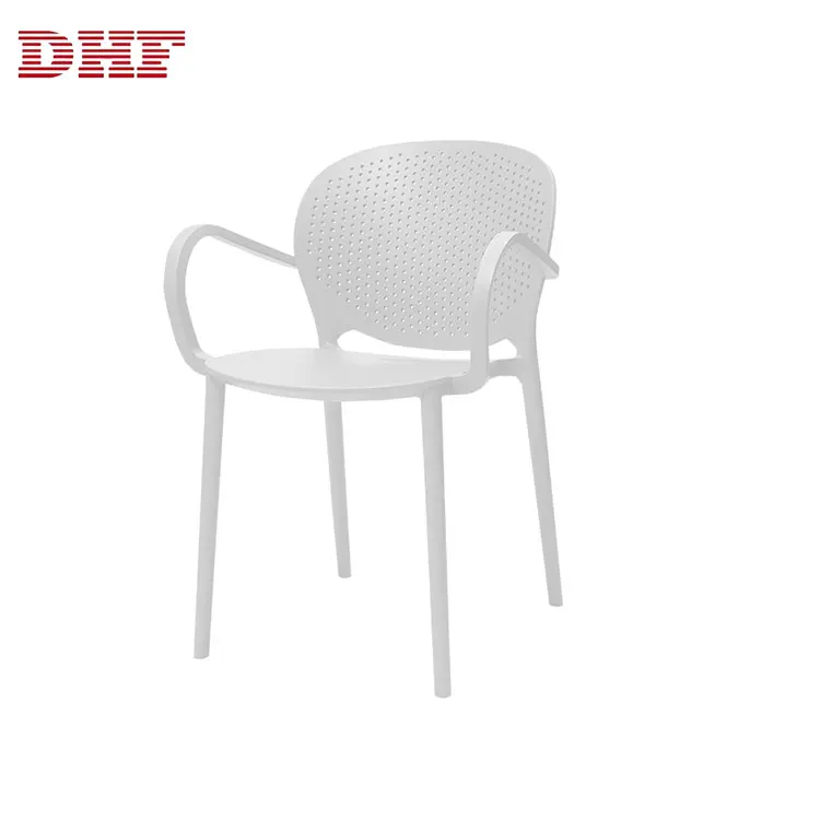 Factory Custom PP Polypropylene Modern Restaurant Plastic Chair Dining