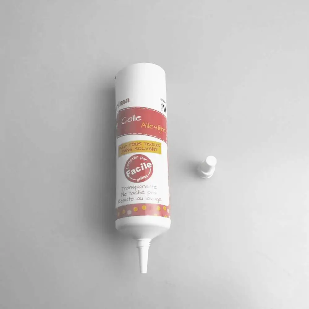 Empty plastic laminated ABL cosmetic packaging tube long nozzle vacuum gel soft tube