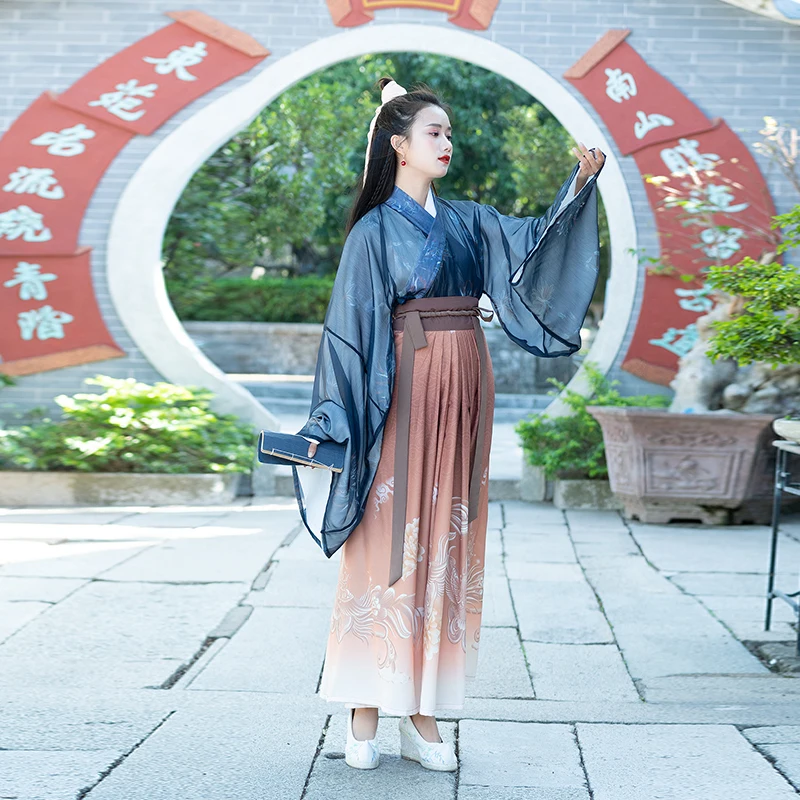 
Top-quality Chinese culture clothing traditional dress hanfu pattern OEM/ODM 