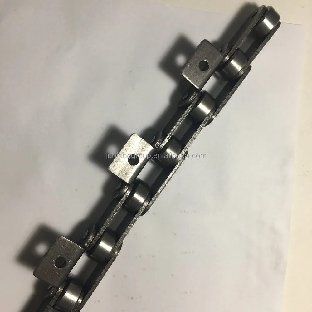 ISO C2060 double pitch roller chain conveyor with extended pins