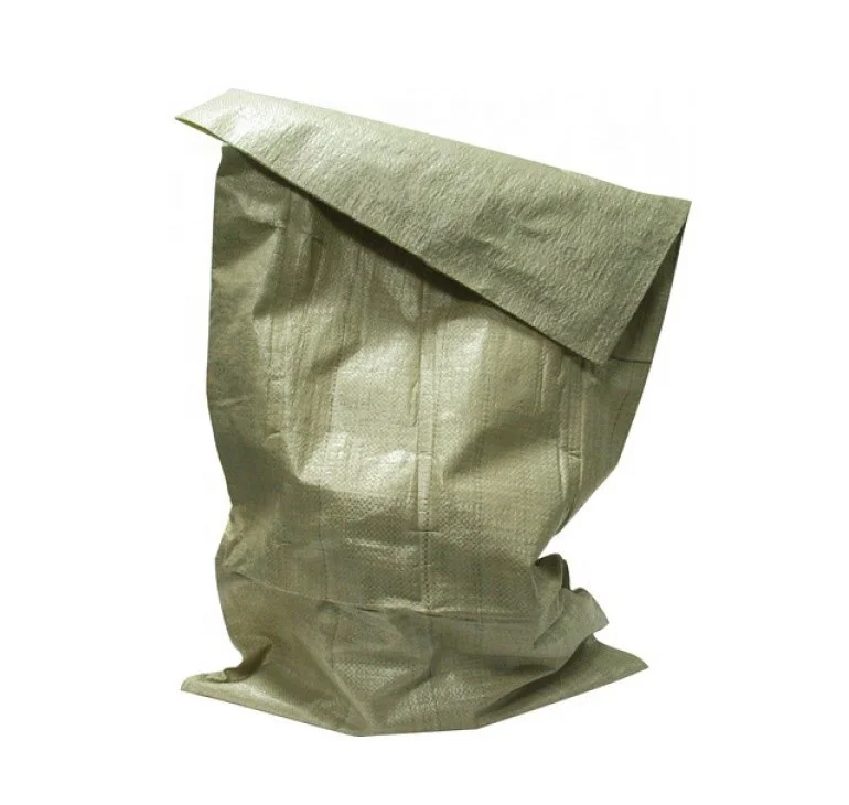 
cheapest price 25kg 50kg manufacturer polyethylene building garbage bag dark green pp woven sack 
