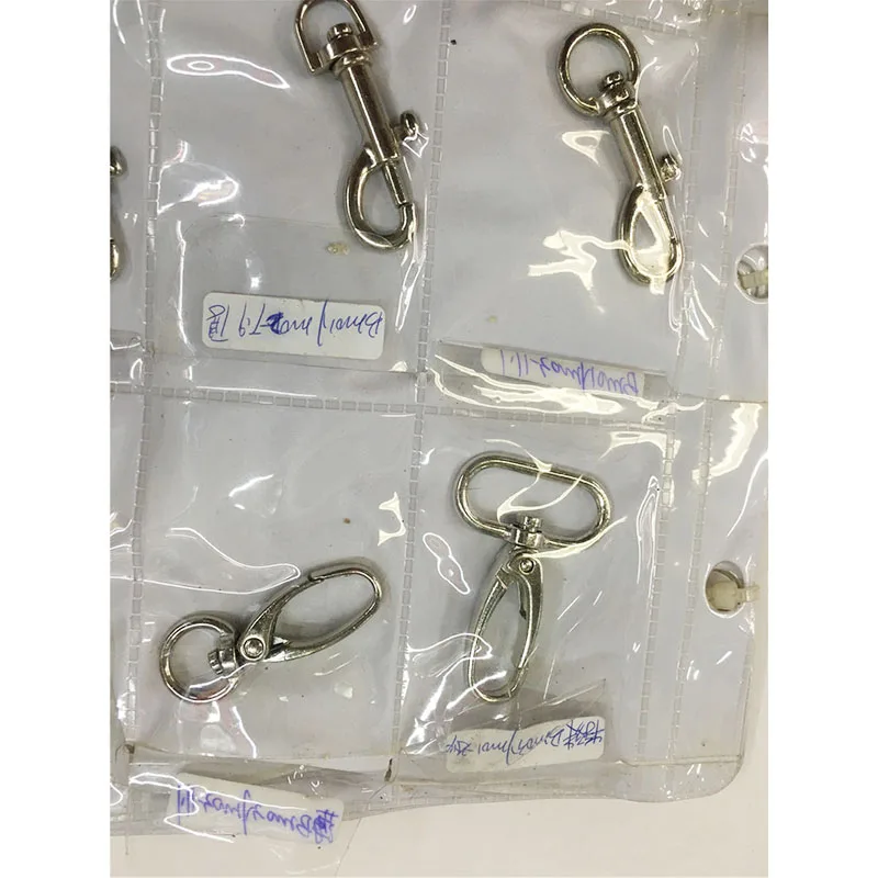 Металлическое кольцо для ключей с посеребрением на заказ застежка кошелька крючков пряжка ремня рюкзак сумка из цинкового сплава застежка-карабин стали