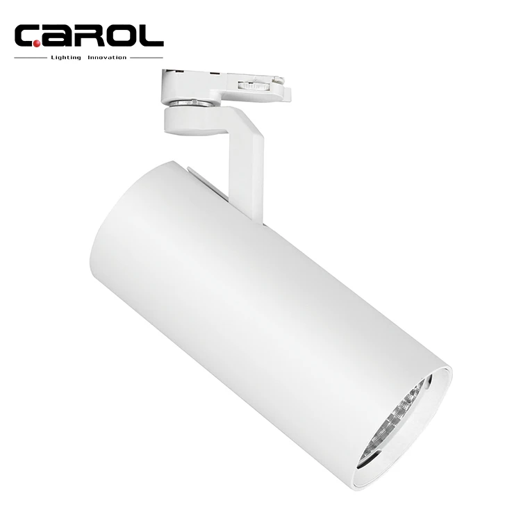 
Euro standard 4 wires 3 phase old 30w dali dimmable led rki track lighting 2700k 3000k 5000k e27 track light fixture 