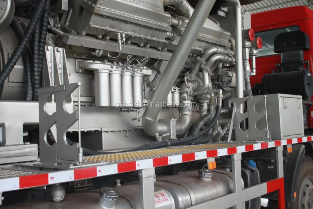 1800 frac unit for oil field drilling with heavy cracking injection well light crude mud pump gas and oil gathering production