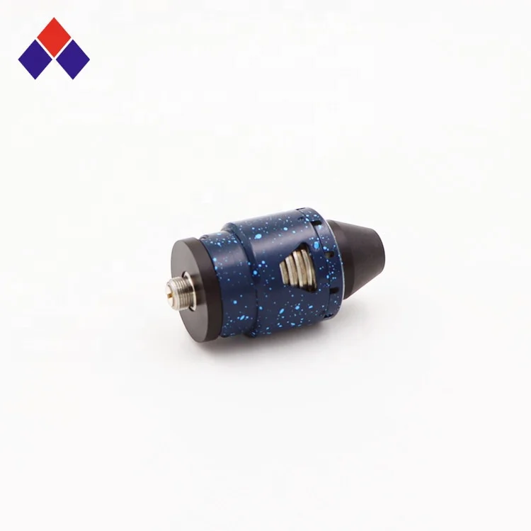 
JHJ Exquisite Electronic cigarette RDA Atomizer 25mm Diameter with POM 810 Drip Tips CNC metal parts for vape atomizer 