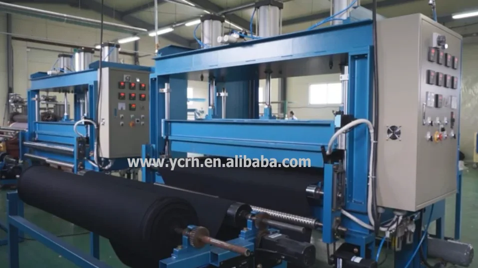 Pneumatic 3D embossing machines for textile