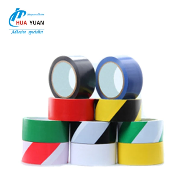Hot Sale Wear-resisting PVC Caution Tape Safety Walkway Marking ESD Warning Tape Bright-colored Floor Tape