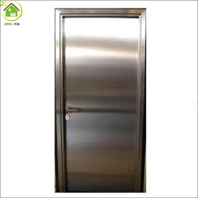 Stainless steel door emergency exit fire rated door/ fireproof door