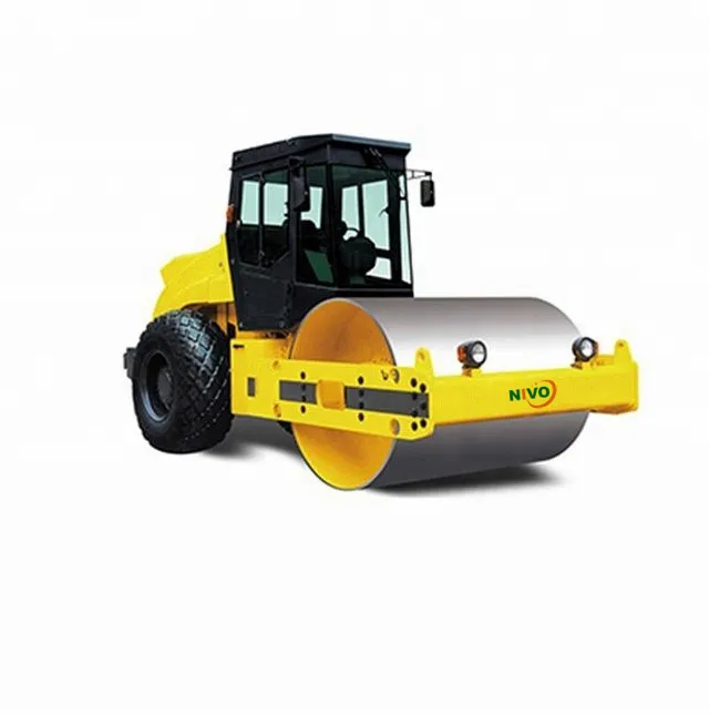 sinomach LSS214-3 14 ton nivo small single drum vibratory road roller compactor price or parts