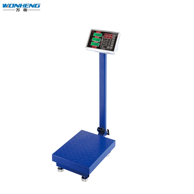 Yellow 100/300/600kg Capacity Different Indicators Platform Scale/balance