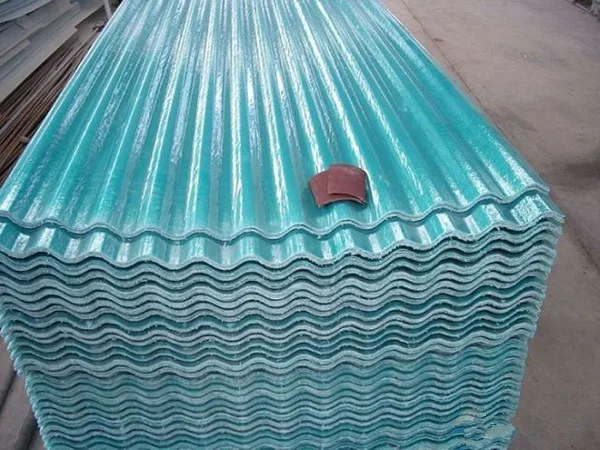 FRP Construction Material Transparent Roof for Better Natural Lighting
