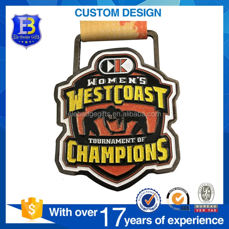 Custom Carnival Medallion Marathon Madels Award Winner Medal