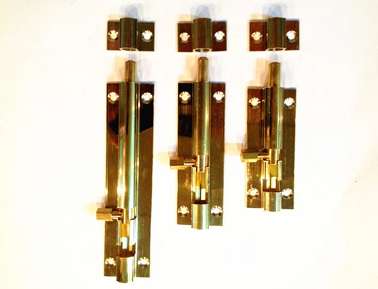 1 inch width Brass Door Flush Bolt,Barrel Bolt