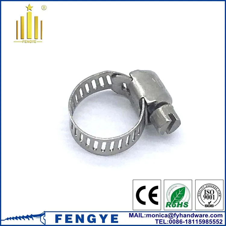 Stainless steel heavy duty hose clamp