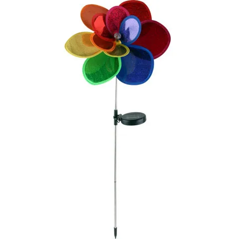 Solar Windmill Garden Lights