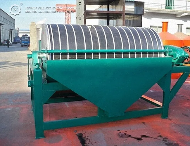 2019 Hot Quality ZK Mineral Wet/Dry Magnetic Drum Separator